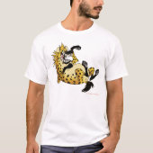 Cartoon lachen hyena T-shirt (Voorkant)