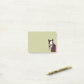 Cartoon Lachend Paard Humor Fun Kantoor Gift Post-it® Notes (Op bureau)