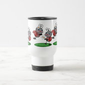 Cartoon Ladybug Animal Travel Mug Reisbeker (Center)