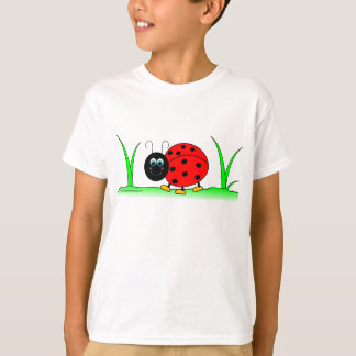 Cartoon Ladybug Kinder T-Shirt