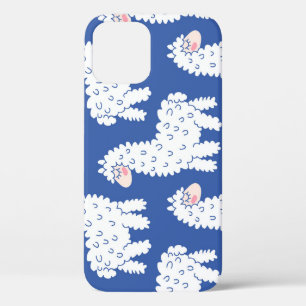 Cartoon lama alpaca, motief Case-Mate iPhone case