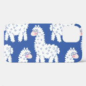 Cartoon lama alpaca,  motief Case-Mate iPhone case (Achterkant (horizontaal))
