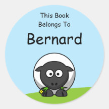 Cartoon Lamb Dit boek behoort tot