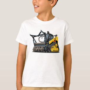 Cartoon Land Clearing Mulcher T-shirt