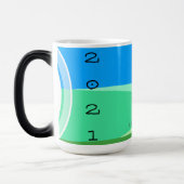 Cartoon Landschap Ox Chinees nieuwjaar dierentuin  Magische Mok (Links)