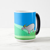 Cartoon Landschap Ox Chinees nieuwjaar dierentuin Magische Mok (Voorkant rechts)