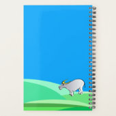 Cartoon Landschap Ox Chinees nieuwjaar SPl Planner (Achterkant)