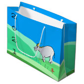 Cartoon Landschap Ox Chinees nieuwjaar Zodiac LGB Groot Cadeauzakje (Voorkant Gekanteld)