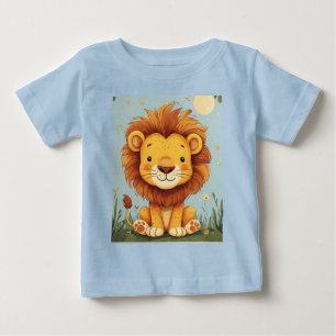 Cartoon Leeuw kinderkamer muurdecor