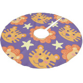 Cartoon Leeuwen & Tijgers:  Kerstboom Rok (Gekanteld)