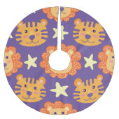 Cartoon Leeuwen & Tijgers:  Kerstboom Rok (Voorkant)