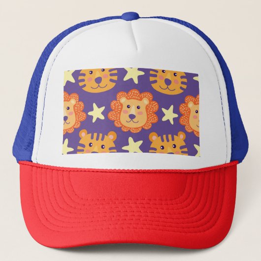 Cartoon Leeuwen & Tijgers: Trucker Pet (Voorkant)