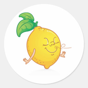 Cartoon Lemon Stickers