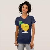Cartoon Lemon Womens T-Shirt (Voorkant volledig)