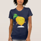 Cartoon Lemon Womens T-Shirt (Voorkant)