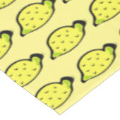 Cartoon Lemons Bright Geel Tafelkleed (Gekanteld)