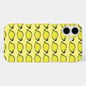 Cartoon Lemons Pattern Yellow Case-Mate iPhone Case (Achterkant (horizontaal))