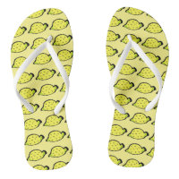 Cartoon Lemons Pattern Yellow