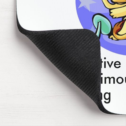 Cartoon Leo Lion vertrekt dierentuin Muismat (Hoek)