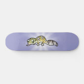 Cartoon Leopard Gecko Skateboard (Horizontaal)
