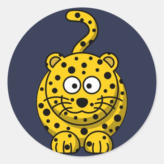 cartoon leopard stickers (Voorkant)