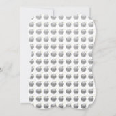 Cartoon Letterpress Style Bomb Kaart (Achterkant)