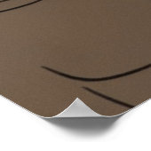 cartoon leuk oude moeder Hubbard crème rhyme Poster (Hoek)