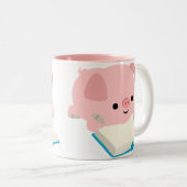 Cartoon lezen Mok (Voorkant rechts)