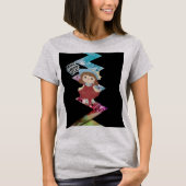 Cartoon liefhebber t-shirt (Voorkant)