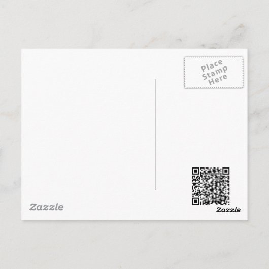 Cartoon Lion Briefkaart (Achterkant)