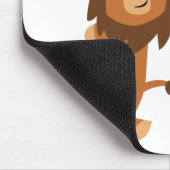 Cartoon Lion en Lioness dansende mousepad Muismat (Hoek)