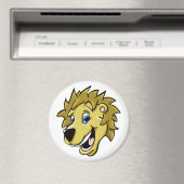 Cartoon Lion Magneet (Insitu (Vaatwasser))