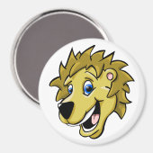 Cartoon Lion Magneet (Voorkant / Achterkant)