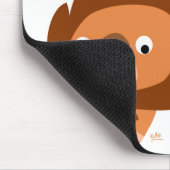 Cartoon Lion mousepad Muismat (Hoek)