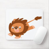 Cartoon Lion mousepad Muismat (Met muis)