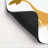 Cartoon Lion mousepad Muismat (Hoek)