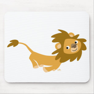 Cartoon Lion mousepad Muismat