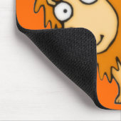 Cartoon Lion Mousepad Muismat (Hoek)