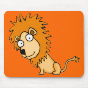 Cartoon Lion Mousepad Muismat
