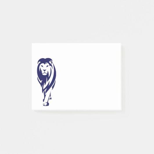 Cartoon Lion Post-it® Notes (Voorkant)