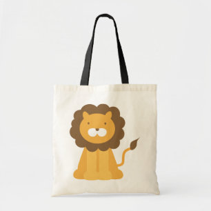 Cartoon Lion Tote Bag