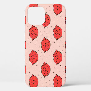 Cartoon lippen: feministische doodle patroon. Case-Mate iPhone case