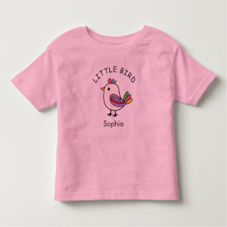 CARTOON LITTLE BIRD personalize this template Kinder Shirts