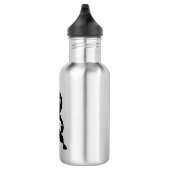 Cartoon Little Ninja Krijger Waterfles (Rechts)