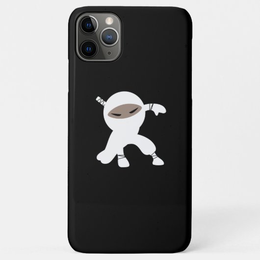 Cartoon Little Ninja Warrior Case-Mate iPhone Case (Achterkant)