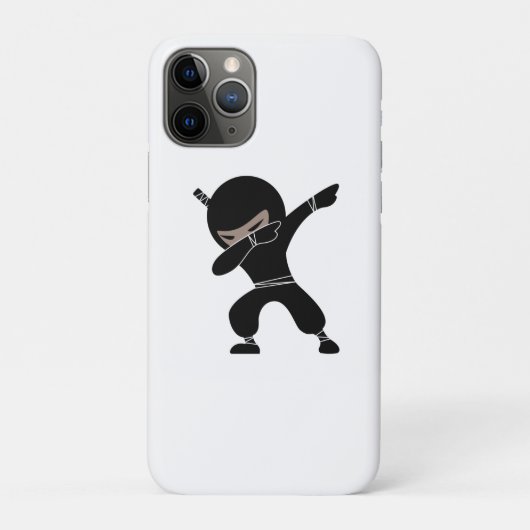 Cartoon Little Ninja Warrior Case-Mate iPhone Case (Achterkant)
