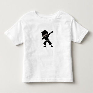 Cartoon Little Ninja Warrior Kinder Shirts