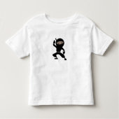 Cartoon Little Ninja Warrior Kinder Shirts (Voorkant)