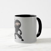 Cartoon Little Ninja Warrior Mok (Voorkant rechts)