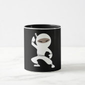 Cartoon Little Ninja Warrior Mok (Midden)